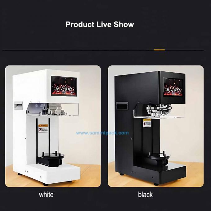 Touchscreen Intelligente Dosenversiegelungsmaschine Metall Kunststoff Soda Thunfisch Getr&auml;nk Blechdosenversiegler Dosenverschlussmaschine 3
