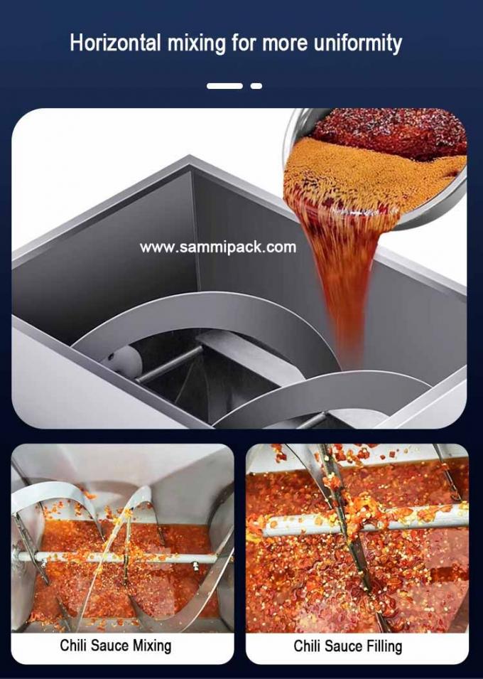 Multi-Functional Automatic Pouch Tomato Paste Liquid Ketchup Paste Sachet Packaging Machine Automatic 6