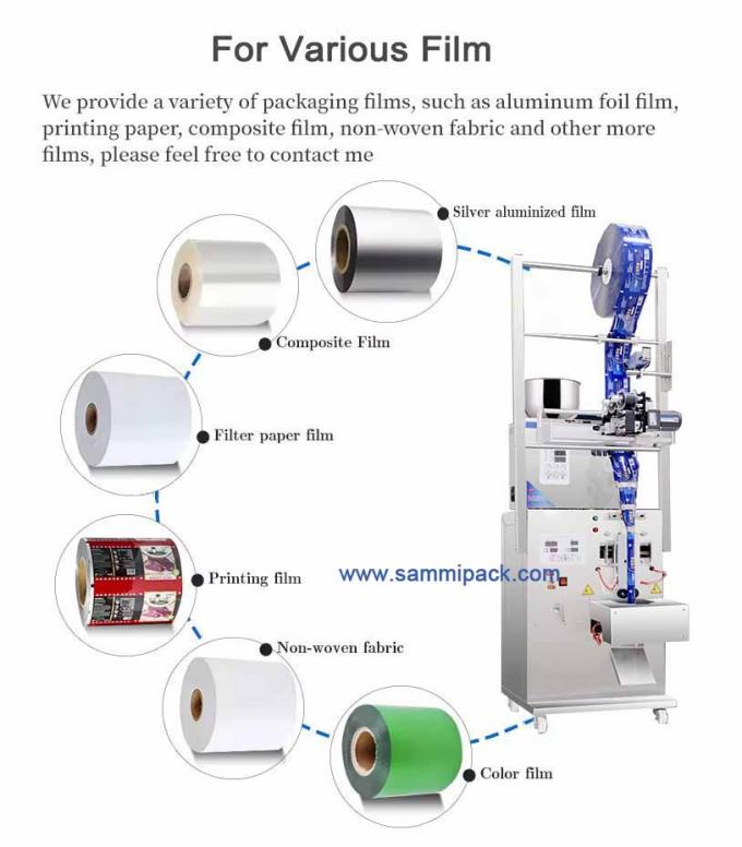 500 gram Yerba Mate Granules Automatyczna Maszyna do pakowania przypraw Woda Sok Olejek Herbata Puszki Plastikowe Worki Medyczne 2