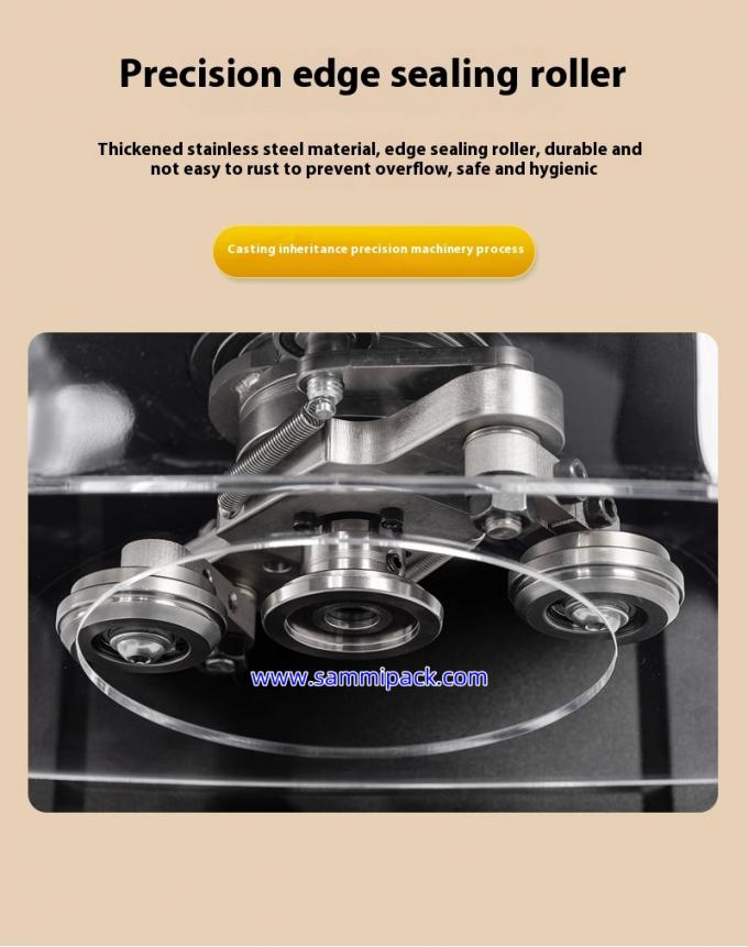 Bubble Tea Can Sealing Machine Automatic PET / Soda Can Seamer For Milk Tea Shops Juice Coffee Packaging Semi-automatic Grade 2