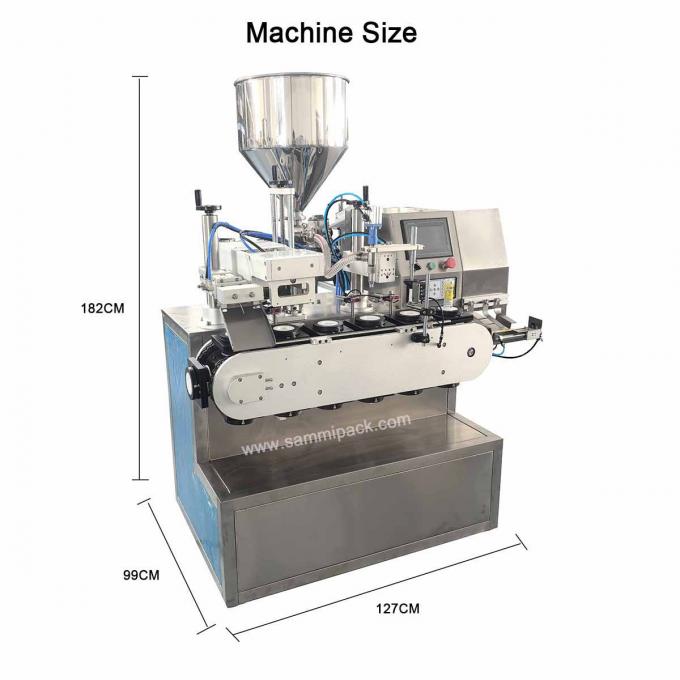 Cosmetics Cream Ointment Plastic Soft Tube Hose Filler Sealer Filling And Sealing Machine 2