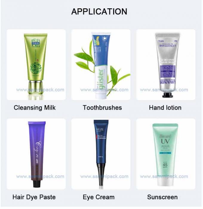 Cosmetics Cream Ointment Plastic Soft Tube Hose Filler Sealer Filling And Sealing Machine 3