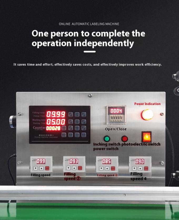 Machine de remplissage de liquide &agrave; pompe magn&eacute;tique automatique &agrave; quatre t&ecirc;tes PET pour petites bouteilles de verre jus de fruits boissons bouteilles de lait Petite remplissage 2