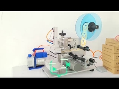 Machine d'étiquetage de surface plate MT-60 de haute précision pour les couvercles de bouteilles