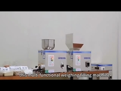 100 g de granulés de feuilles de thé, chips de pommes de terre en poudre, machine à peser en spirale, machine à emballer, machine à remplir