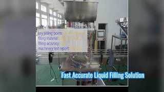 Automatic Liquid Filling and Capping Machine Solution