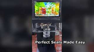 touch screen intelligent can sealer can sealing machine
