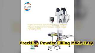 Precision Semi Automatic Powder Filling Machine Solution
