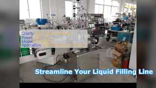 Automatic Liquid Filling and Capping Machine Solution